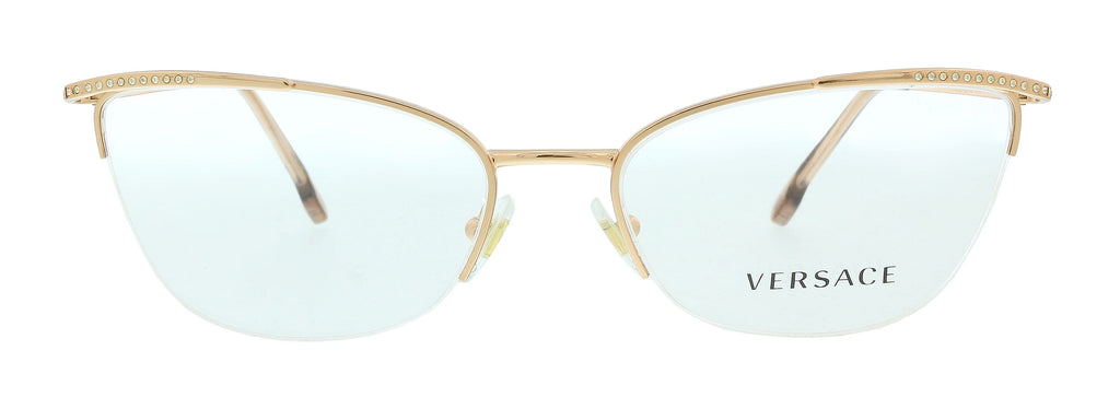 Versace 0VE1261B 1412 Pink Gold Cat Eye Eyeglasses