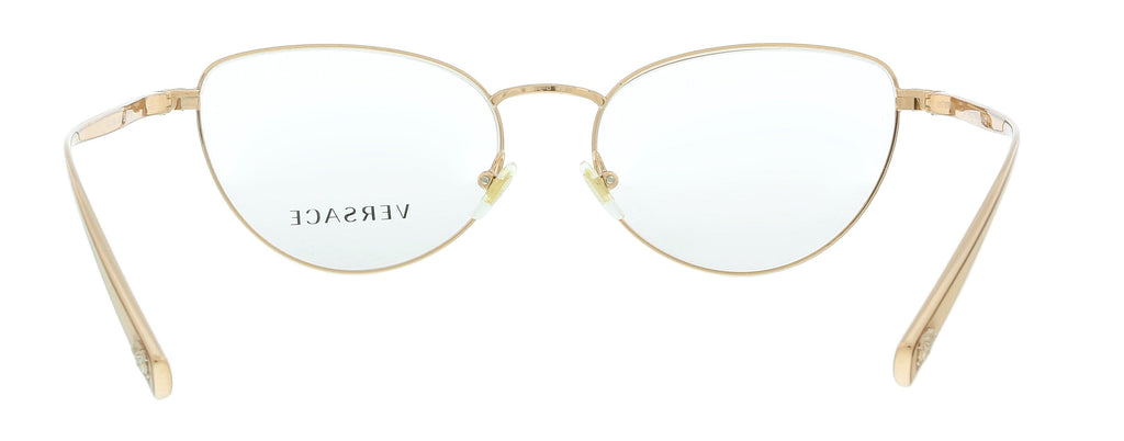 Versace 0VE1266 1412 Pink Gold Cat Eye Eyeglasses