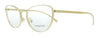 Versace  Pale Gold Cat Eye Eyeglasses