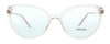 Prada 0PR 06WV 5381O1 Crystal Pink Cat Eye Eyeglasses