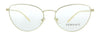 Versace 0VE1266 1252 Pale Gold Cat Eye Eyeglasses