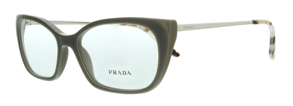 Prada   Crystal Grey Phantos Eyeglasses