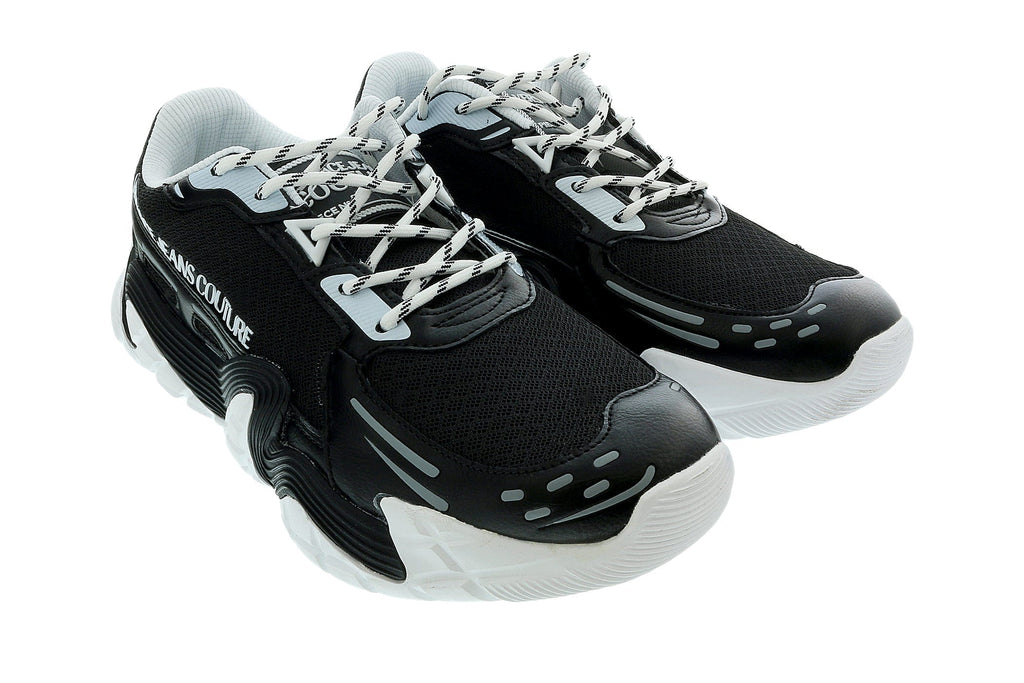 Versace Jeans Couture Black Athletic Fashion Signature Sneakers-10