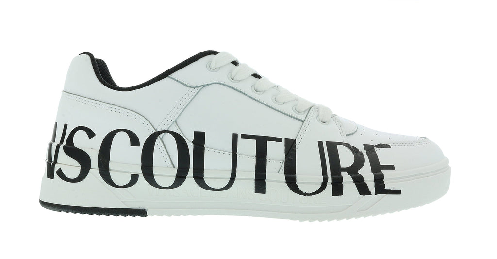 Versace Jeans Couture White Fashion Court Sneakers-