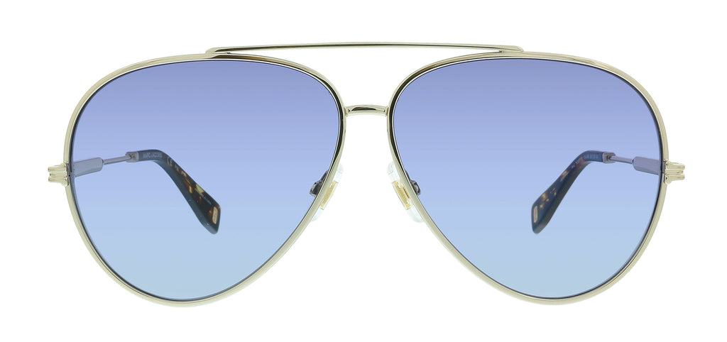 Marc Jacobs MJ 1007/S GB 006J Gold Havana Aviator Sunglasses