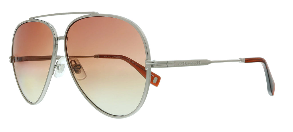 Marc Jacobs  Ruthenium Aviator Sunglasses
