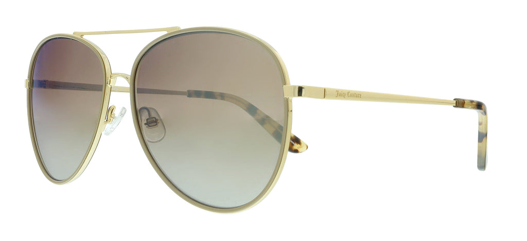 Juicy Couture  Beige Aviator Sunglasses