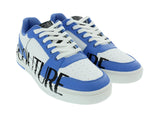 Versace Jeans Couture White Blue Fashion Court Sneakers-8