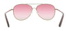 Juicy Couture JU 599/S 2S 0AU2 Red Gold Aviator Sunglasses