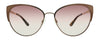 Juicy Couture JU 612/G/S HA 04IN Matte Brown Rectangle Sunglasses