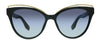 The Marc Jacob MARC 301/S 9O 0807 Black Cateye Sunglasses