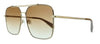 Rag And Bone  Brown Pink Square Sunglasses