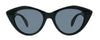 Rag And Bone RNB1028/S IR 0807 Black Cateye Sunglasses