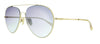 Rag And Bone  Gold Yellow Aviator Sunglasses