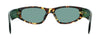 Rag And Bone RNB1047/G/S QT 0I2A Havana Green Rectangle Sunglasses
