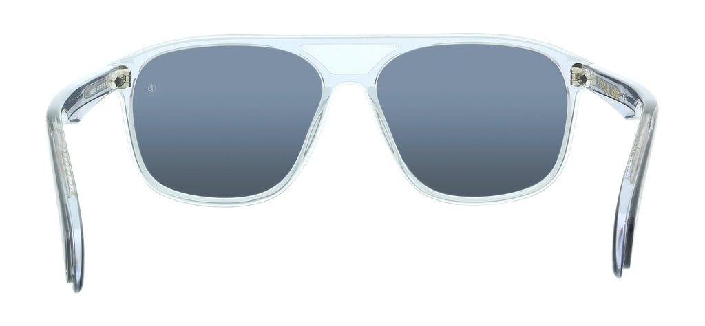 Rag And Bone RNB5026/G/S IR 0CBL Grey Crystal Square Sunglasses