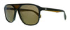 Rag And Bone  Brown Green Aviator Sunglasses