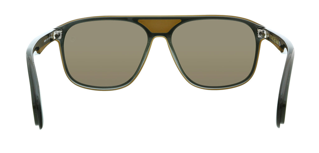 Rag And Bone RNB5026/G/S LC 0XL7 Brown Green Aviator Sunglasses