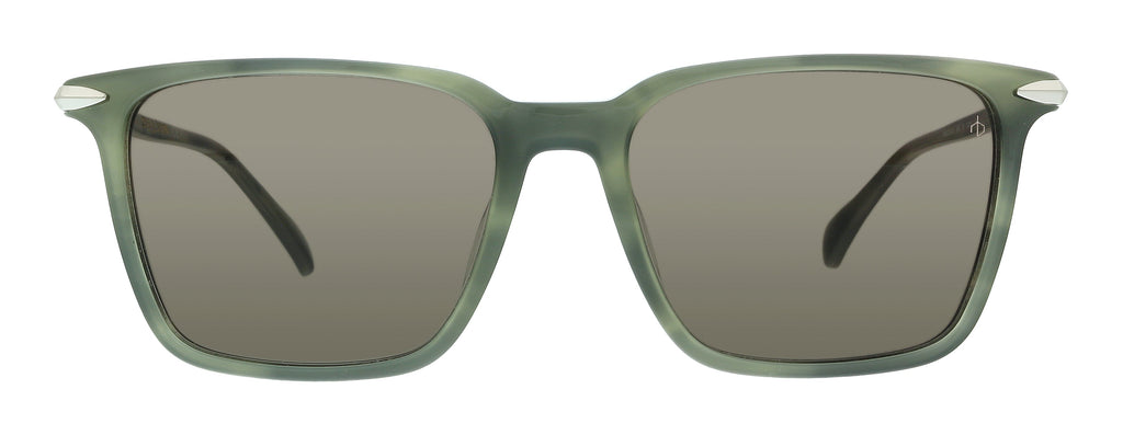 Rag And Bone RNB5028/G/S 70 06AK Green Horn Square Sunglasses