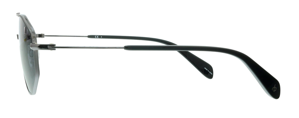 Rag And Bone RNB5036/G/S IR 0RZZ Black Ruthenium Aviator Sunglasses
