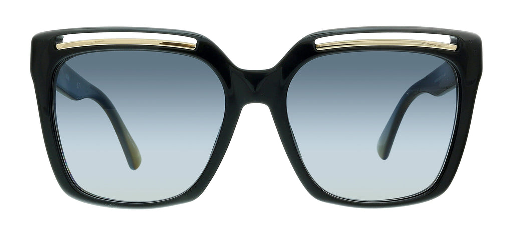 Moschino MOS035/S 9O 0807 Black Square Sunglasses