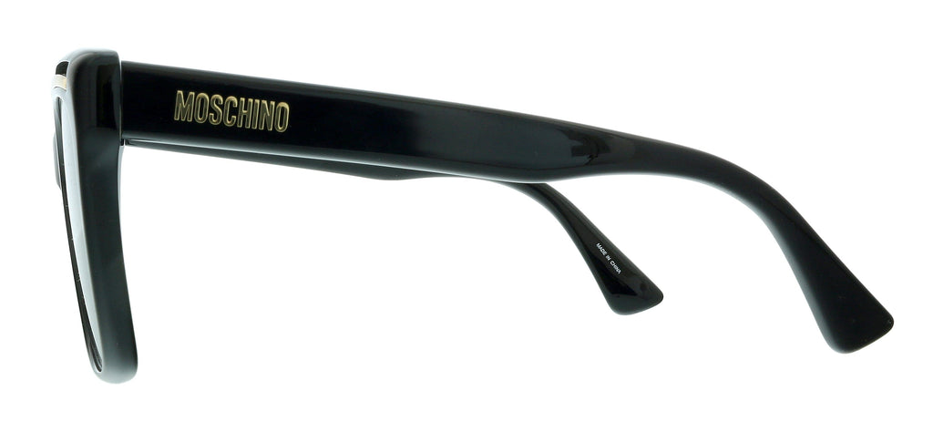 Moschino MOS035/S 9O 0807 Black Square Sunglasses