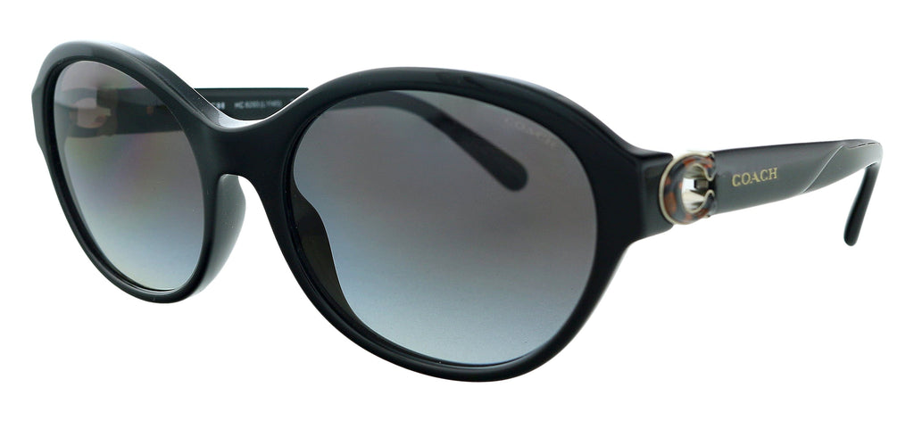 Coach  Black Oval Sunglasses