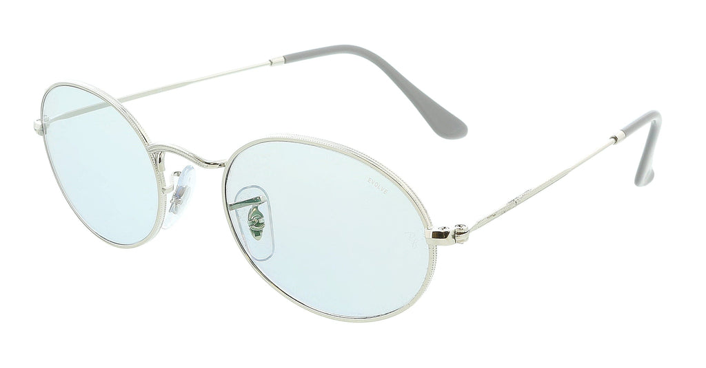 Ray-Ban  Silver Oval Sunglasses