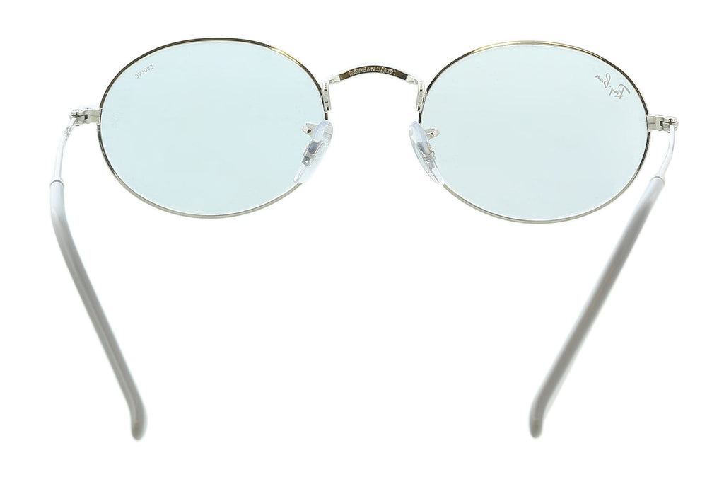 Ray-Ban 0RB3547 003/T3 Silver Oval Sunglasses