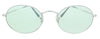 Ray-Ban 0RB3547 003/T1 Silver Oval Sunglasses