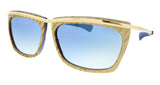 Ray-Ban  Polished Wrinkled Beige Square Sunglasses