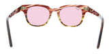 Ray-Ban 0RB2168 1253U0 Meteor Gloss Striped Pink Square Sunglasses