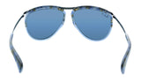 Ray-Ban 0RB2219 128802 Olympian Polished Blue  Aviator Sunglasses