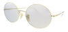 Ray-Ban 0RB1970 001/B3 Polished Shiny Gold Oval Sunglasses