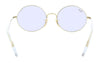 Ray-Ban 0RB1970 001/B3 Polished Shiny Gold Oval Sunglasses