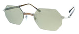 Ray-Ban  Matte Grey Octagonal Sunglasses