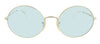 Ray-Ban 0RB1970 001/W3 Shiny Gold oval Sunglasses