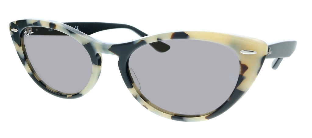Ray-Ban  Polished Beige Havana Cat Eye Sunglasses
