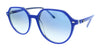 Ray-Ban  Blue Square Sunglasses