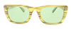 Ray-Ban 0RB2248 13134E Caribbean Striped Yellow Rectangle Sunglasses