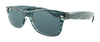 Ray-Ban  Striped Blue Havana Square Sunglasses