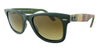 Ray-Ban  Matte Military Green Square Sunglasses