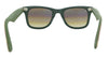 Ray-Ban 0RB2140 606285 Wayfarer Matte Military Green Square Sunglasses