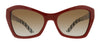 Prada 0PR 07XS 5436S1 Millenials Red Butterfly  Sunglasses