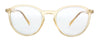 Prada 
0PR 05XS 01N07D Conceptual Clear Yellow  Phantos Round Sunglasses