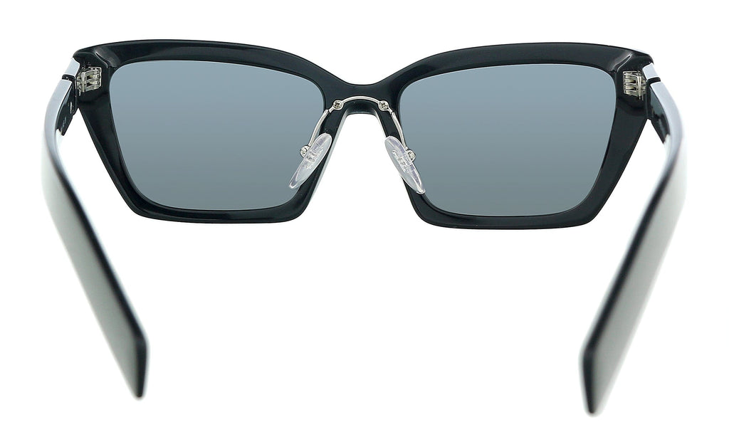 Prada 0PR 14XS 1AB5S0 Black Cateye  Sunglasses