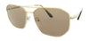 Prada  Gold Aviator Sunglasses