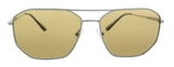 Prada 0PR 64XS 5AV01D Gunmetal Aviator Sunglasses