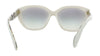 Prada 0PR 16XS 08C02C Grey Cateye  Sunglasses