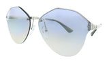 Prada  Silver Cateye  Sunglasses